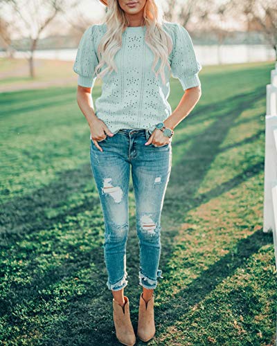 Women's Casual Loose Fit Short Sleeve T-Shirt