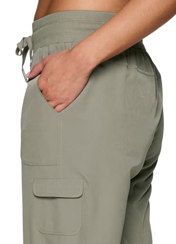 RBX Active Women's Cargo Capri in Smoke Sage