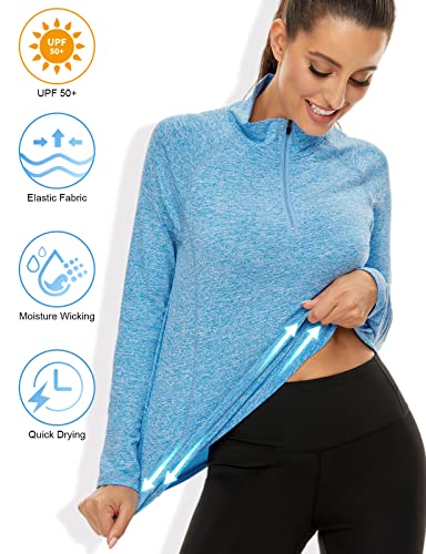 LURANEE Women's Loose Fit Long Sleeve Athletic Top