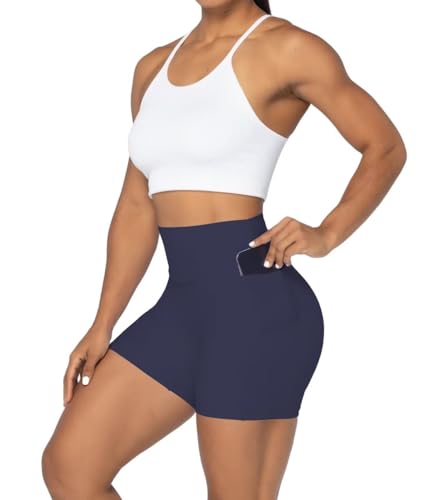 Sunzel Biker Shorts with Pockets and Tummy Control