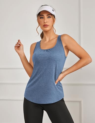 Women's Racerback Tank Top for Gym Workouts
