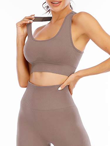 NOVA ACTIVE 2-Piece High Waist Leggings Sports Bra