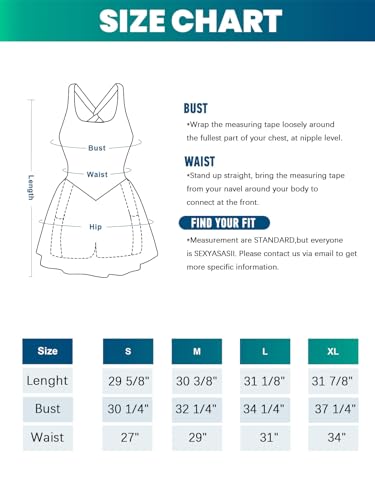 Square Neck Summer Athletic Tennis Dress with Built-in Bra
