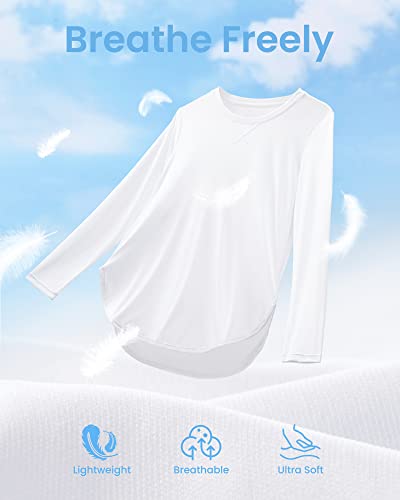 G4Free Women's Sun Protection Long Sleeve Workout Shirt