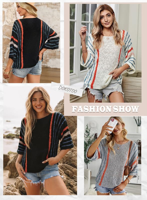 Dokotoo Fall 2023 Crewneck Bell Sleeve Sweater­ - Medium