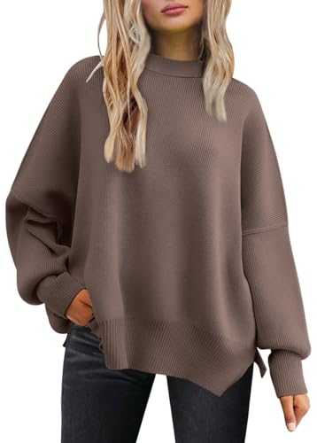2024 Trendy Crewneck Batwing Women's Sweaters