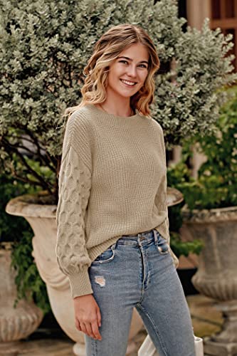 PRETTYGARDEN Women's Winter Pullover Sweater, Long Sleeve Top