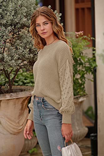 PRETTYGARDEN Women's Winter Pullover Sweater, Long Sleeve Top