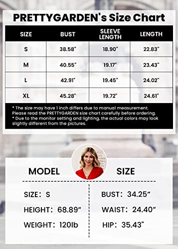 PRETTYGARDEN Women's Winter Pullover Sweater, Long Sleeve Top
