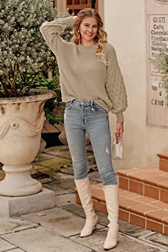 PRETTYGARDEN Women's Winter Pullover Sweater, Long Sleeve Top