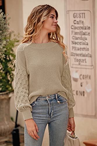 PRETTYGARDEN Women's Winter Pullover Sweater, Long Sleeve Top