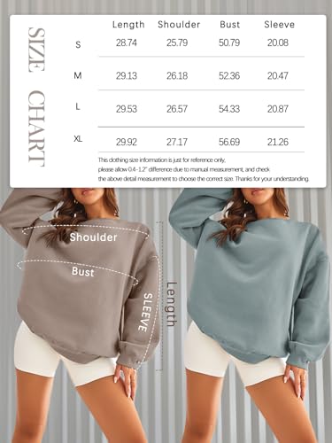 EFAN Women's Oversized Sweatshirt Hoodie Pullover Top