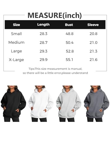 Oversized Hoodies with Pockets - Y2k Teen Fashion