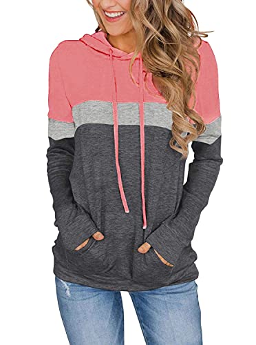 Lylinan Women's Casual Tunic Hoodie Sweatshirt Fashion Style
