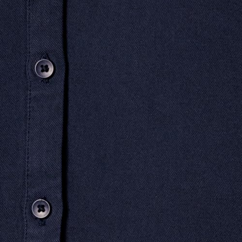 Navy Woven Blouse for Women - X-Large Size