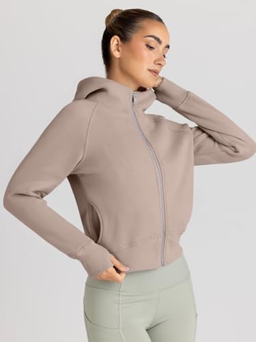Y2K Cropped Zip Up Hoodies - Women's Fall Fashion