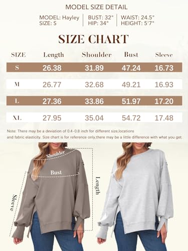 Winter Y2k Oversized Sweatshirts for Teen Girls