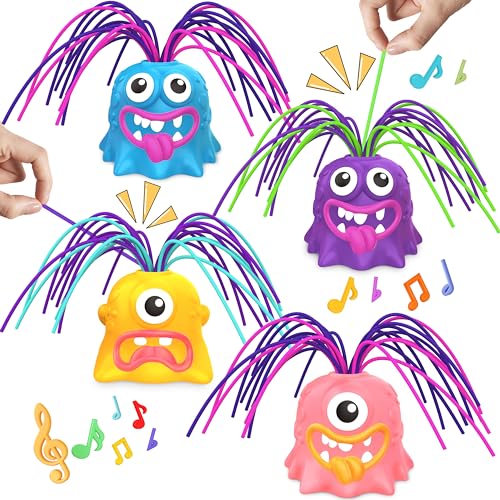 4PCS Screaming Monster Fidget Toys for Kids & Teens