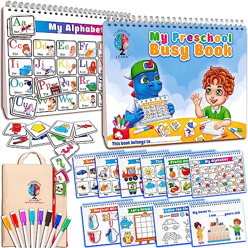 Montessori Busy Book for Ages 3 and Up