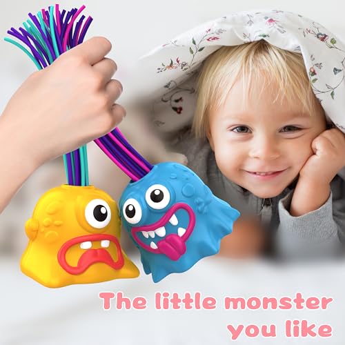 4PCS Screaming Monster Fidget Toys for Kids & Teens