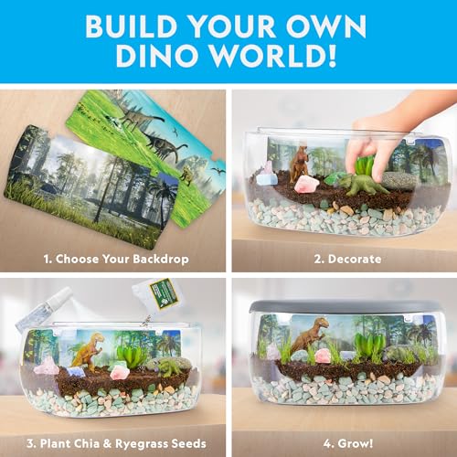 NAT GEO Light Up Dinosaur Terrarium Science Kit