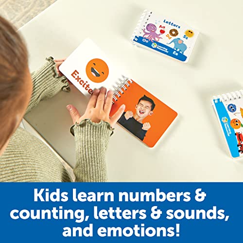 Preschool Skill Builders ABC and Numbers Flipbooks, Ages 3+