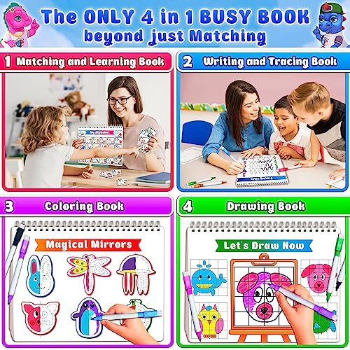 Montessori Busy Book for Ages 3 and Up