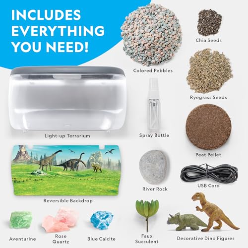NAT GEO Light Up Dinosaur Terrarium Science Kit