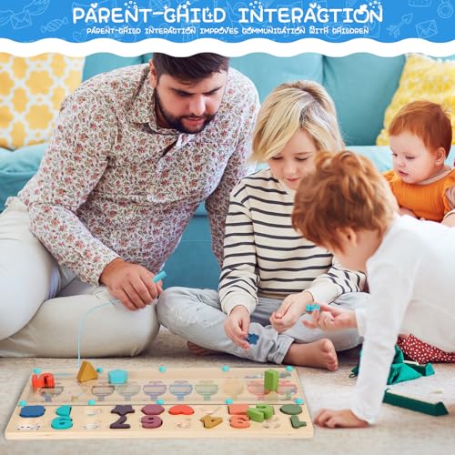 4-in-1 Montessori Learning Toy Set for 3-Year-Olds