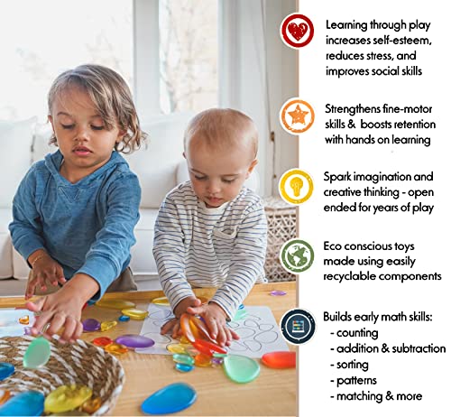 Rainbow Stones Set: 72 Activities for Kids 5-7