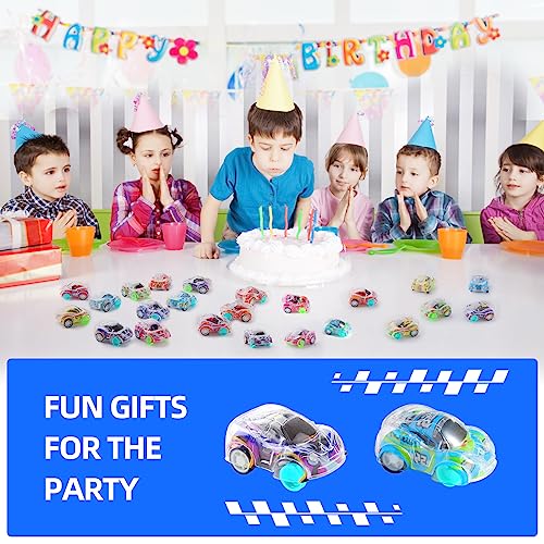 50 Pc Mini Pull Back Cars Set - Kids' Racing Vehicles