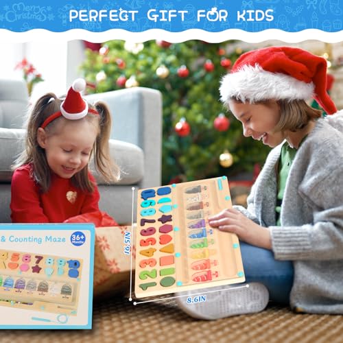 4-in-1 Montessori Learning Toy Set for 3-Year-Olds