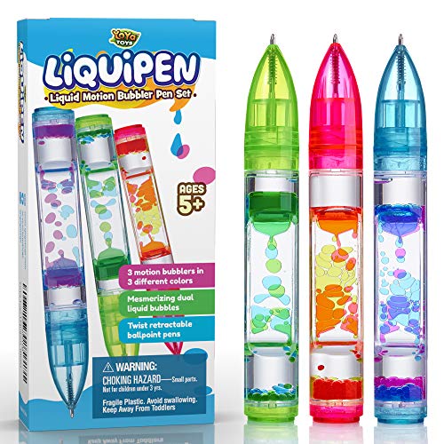 Yoya Liquipen Fidget Pens - 3 Pack