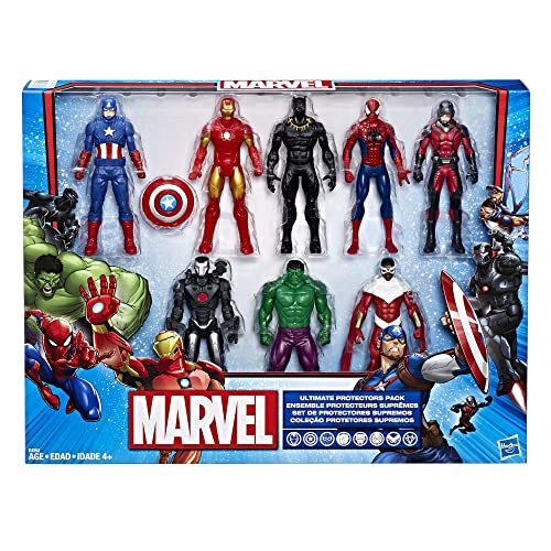 Marvel Avengers Action Figures Set - 8 Characters!