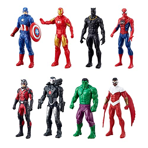Marvel Avengers Action Figures Set - 8 Characters!