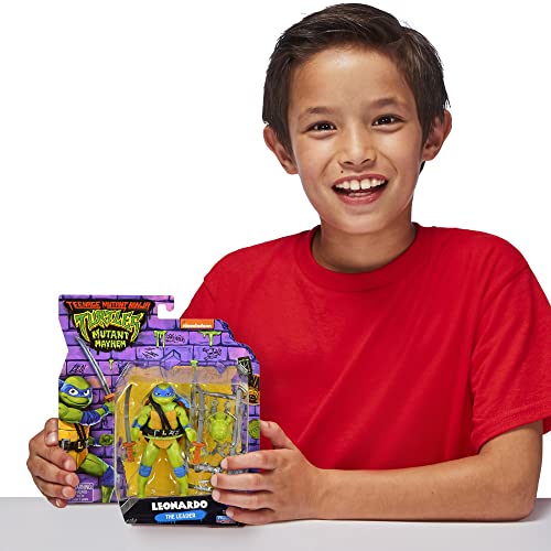 TMNT Leonardo Basic Action Figure - 4.5" by Playmates