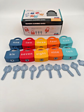 Educational Montessori Learning Locks & Keys Toy (Ages 3+)
