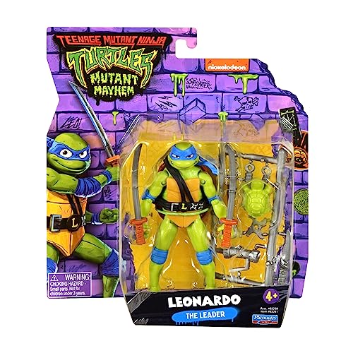 TMNT Leonardo Basic Action Figure - 4.5" by Playmates
