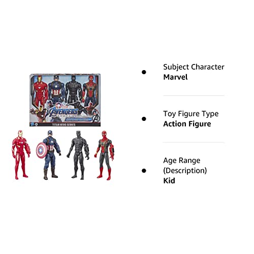 Marvel Avengers Titan Hero 12" Action Figures Variety Pack