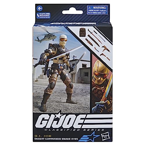 Desert Commando Snake Eyes Action Figure with Accessories
