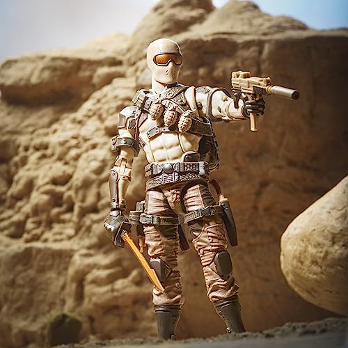 Desert Commando Snake Eyes Action Figure with Accessories