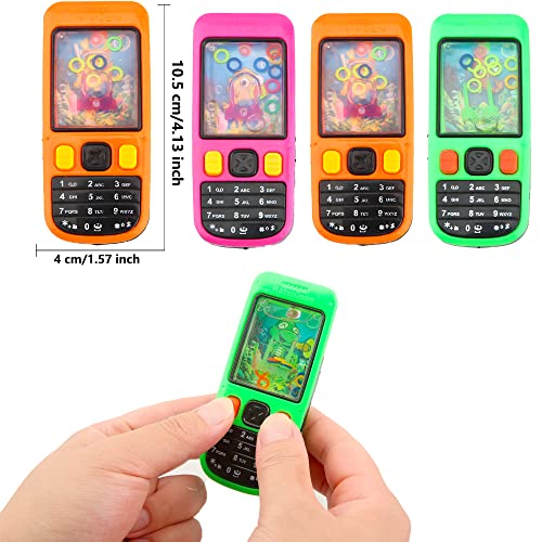 40 Pack Colorful Handheld Water Toss Ring Game
