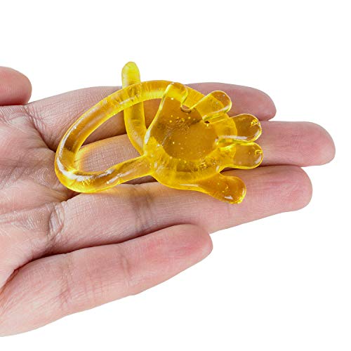 72 Count Glitter Mini Sticky Hands Party Favors