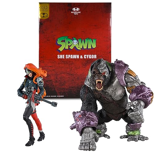 McFarlane Toys Spawn She-Spawn & Cygor Action Figure
