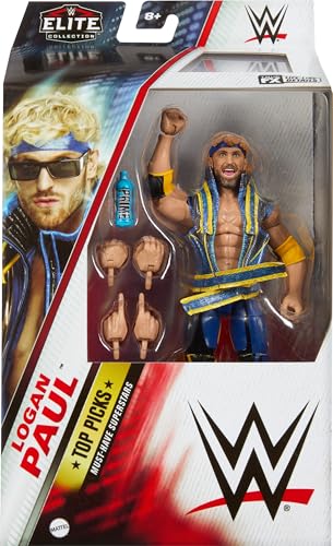 Logan Paul WWE Elite Action Figure & Accessories