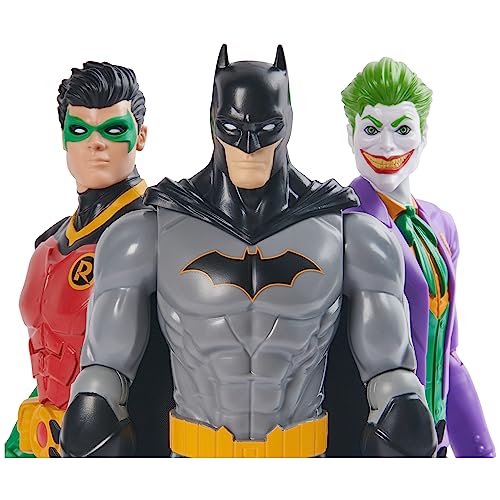 Batman, Joker, Robin 12-Inch Collectible Super Hero Figures