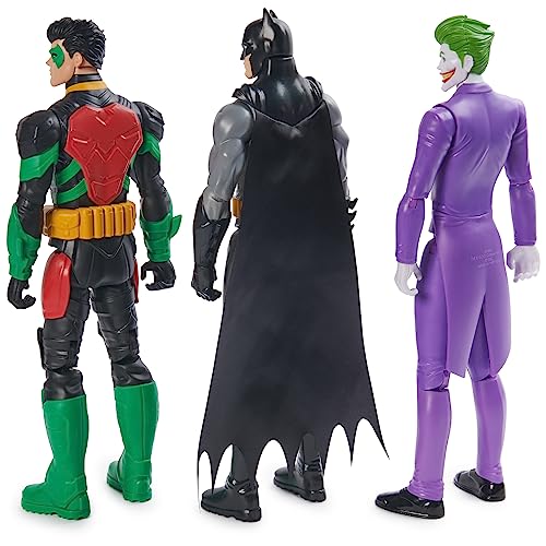 Batman, Joker, Robin 12-Inch Collectible Super Hero Figures