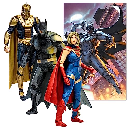 Amazon Exclusive 3pk DC Multiverse Injustice 2 Figures