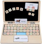 BEKILOLE My First Laptop and Drawing Board Toy