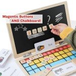 BEKILOLE My First Laptop and Drawing Board Toy